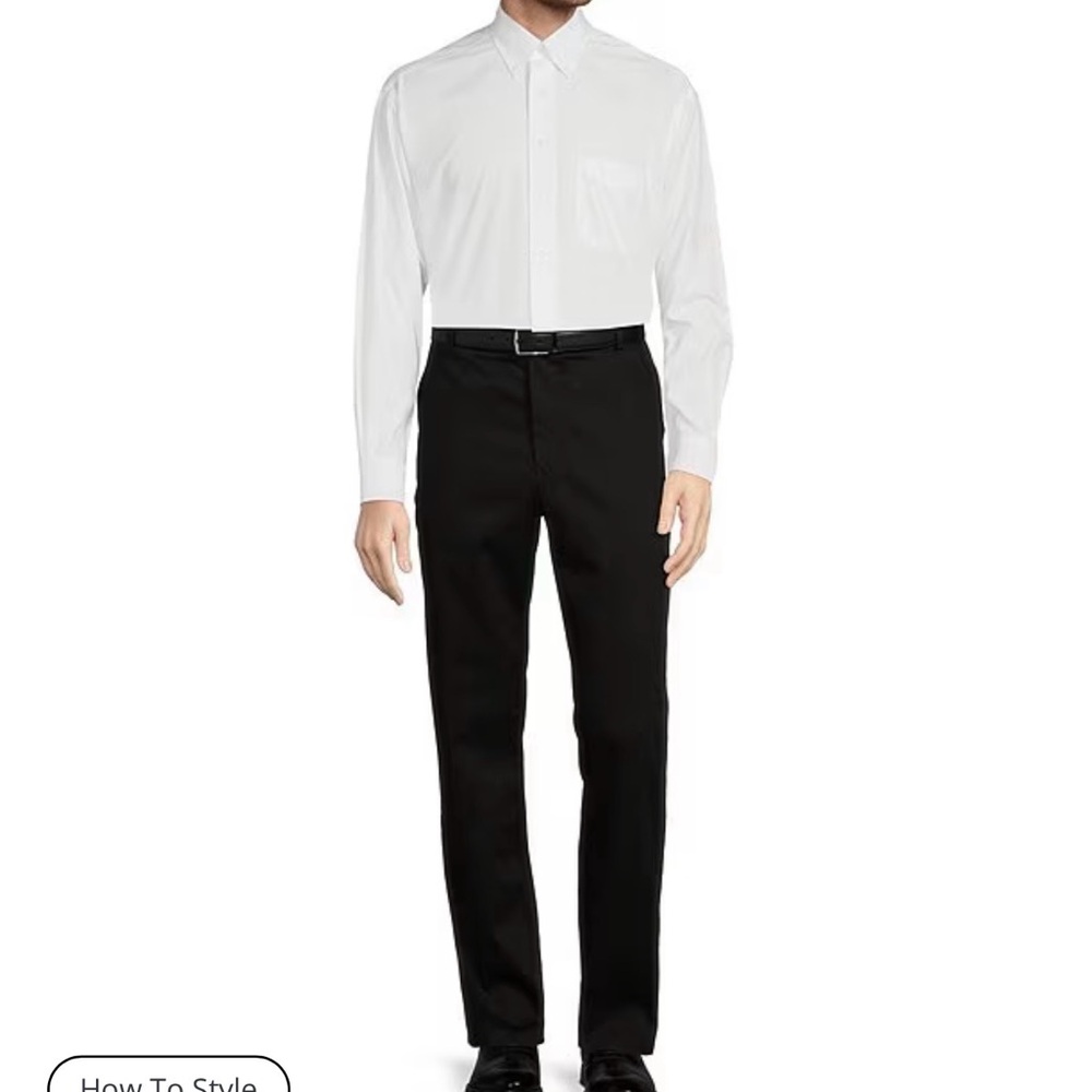 Roundtree & Yorke Travel Smart Classic Fit Pant (38 X 32)